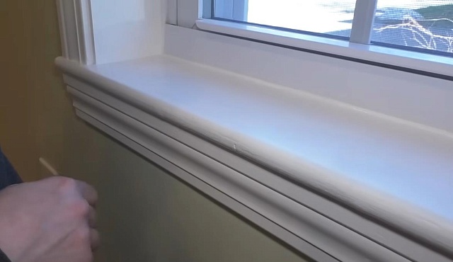 Реставрация подоконника